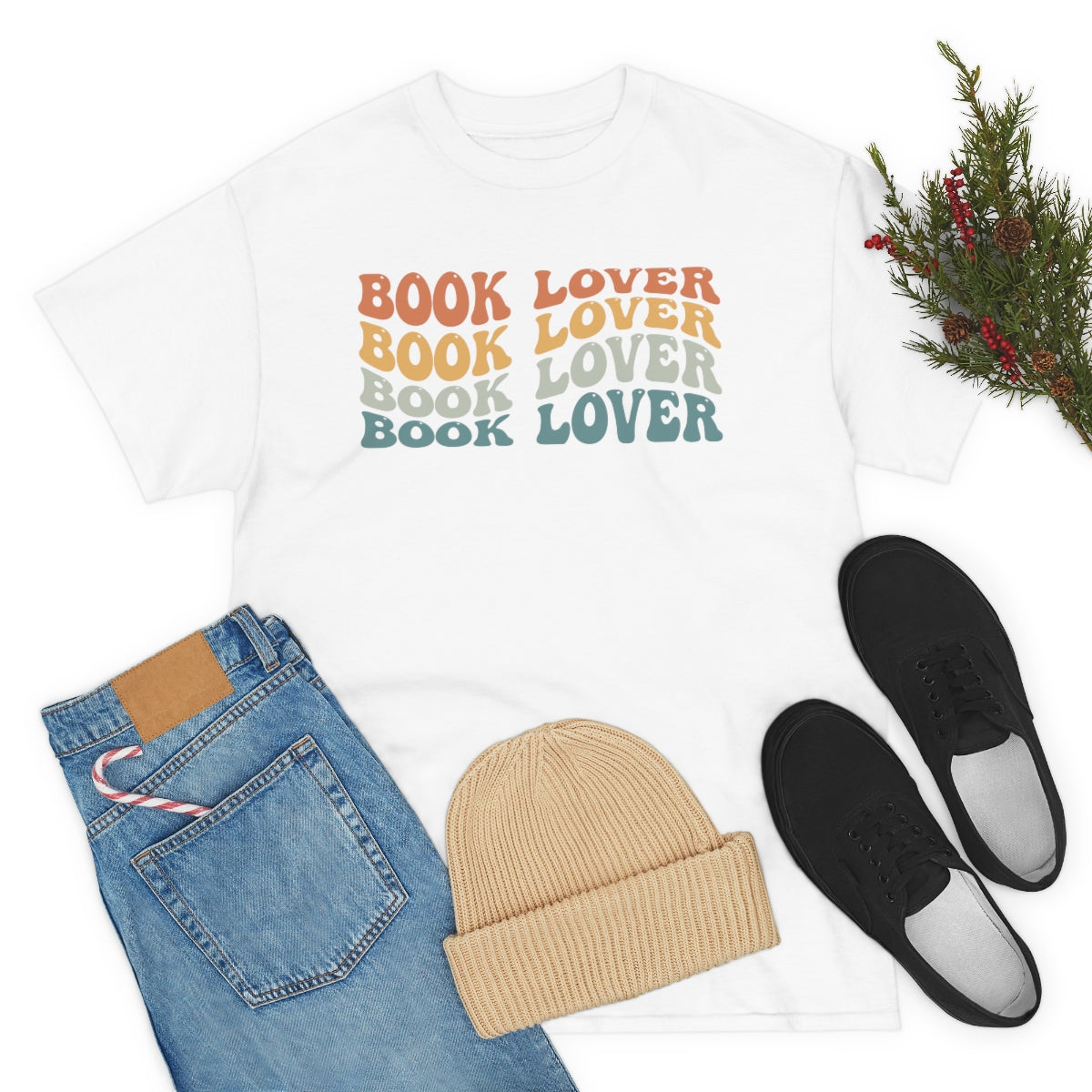 Book Lover Unisex Heavy Cotton Tee Gift Idea