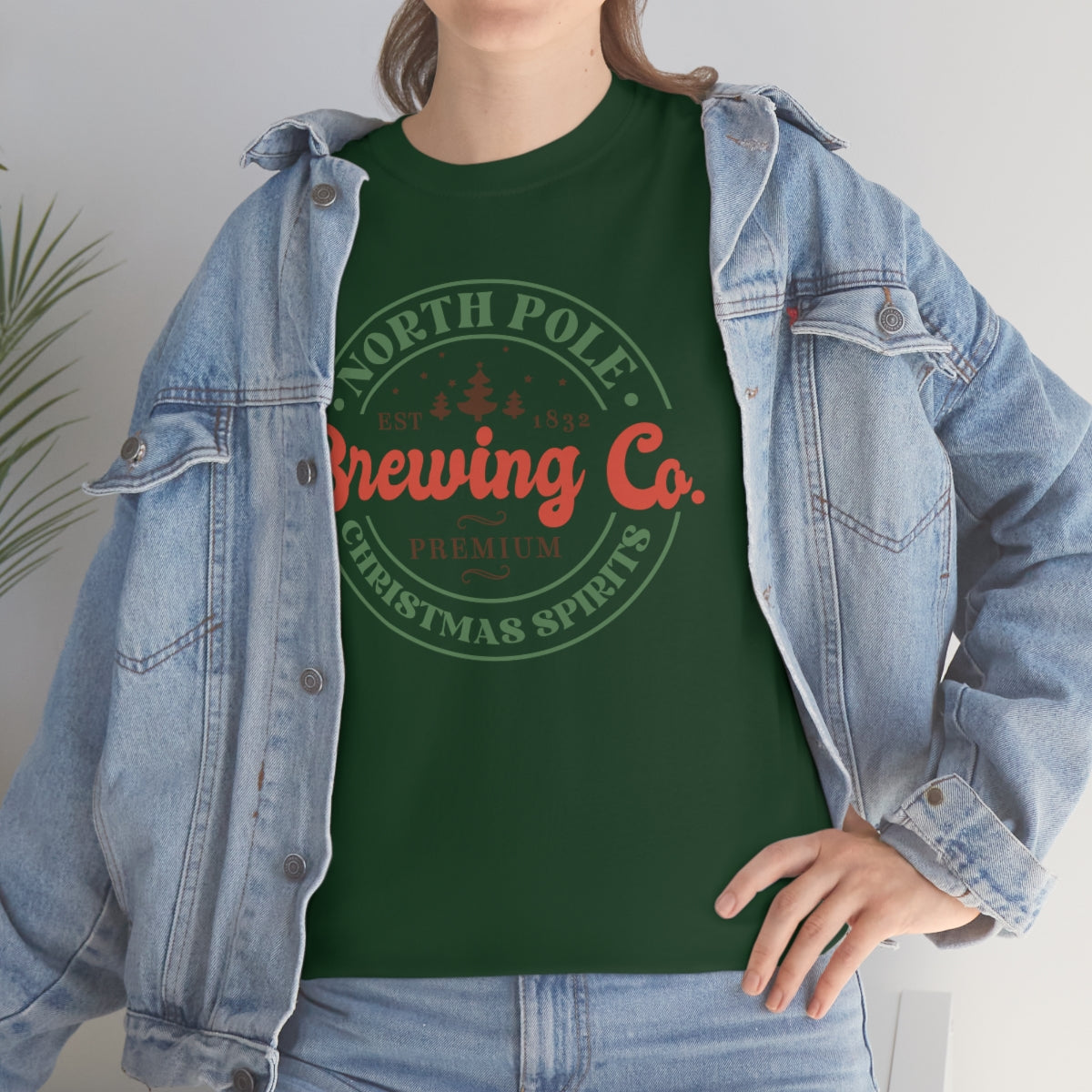 North Pole Brewing, Christmas Tee, X-mas TShirt, Unisex, Holiday Tee, Gift for Her, Gift for Him, Cute Shirt, Christmas, Holiday