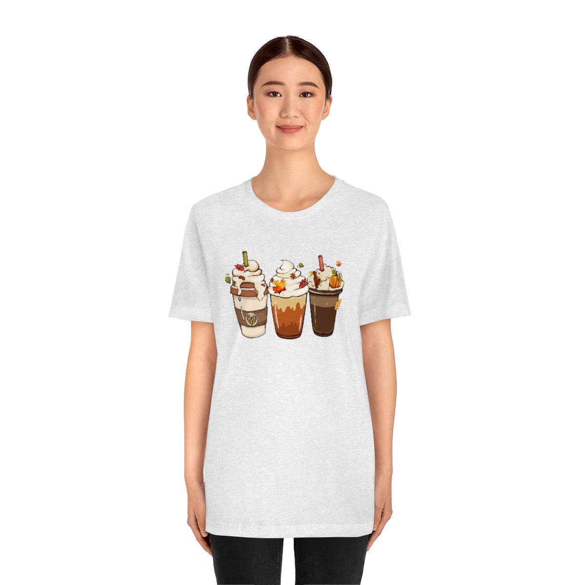 Fall Coffee Lover Unisex Jersey Short Sleeve Tee