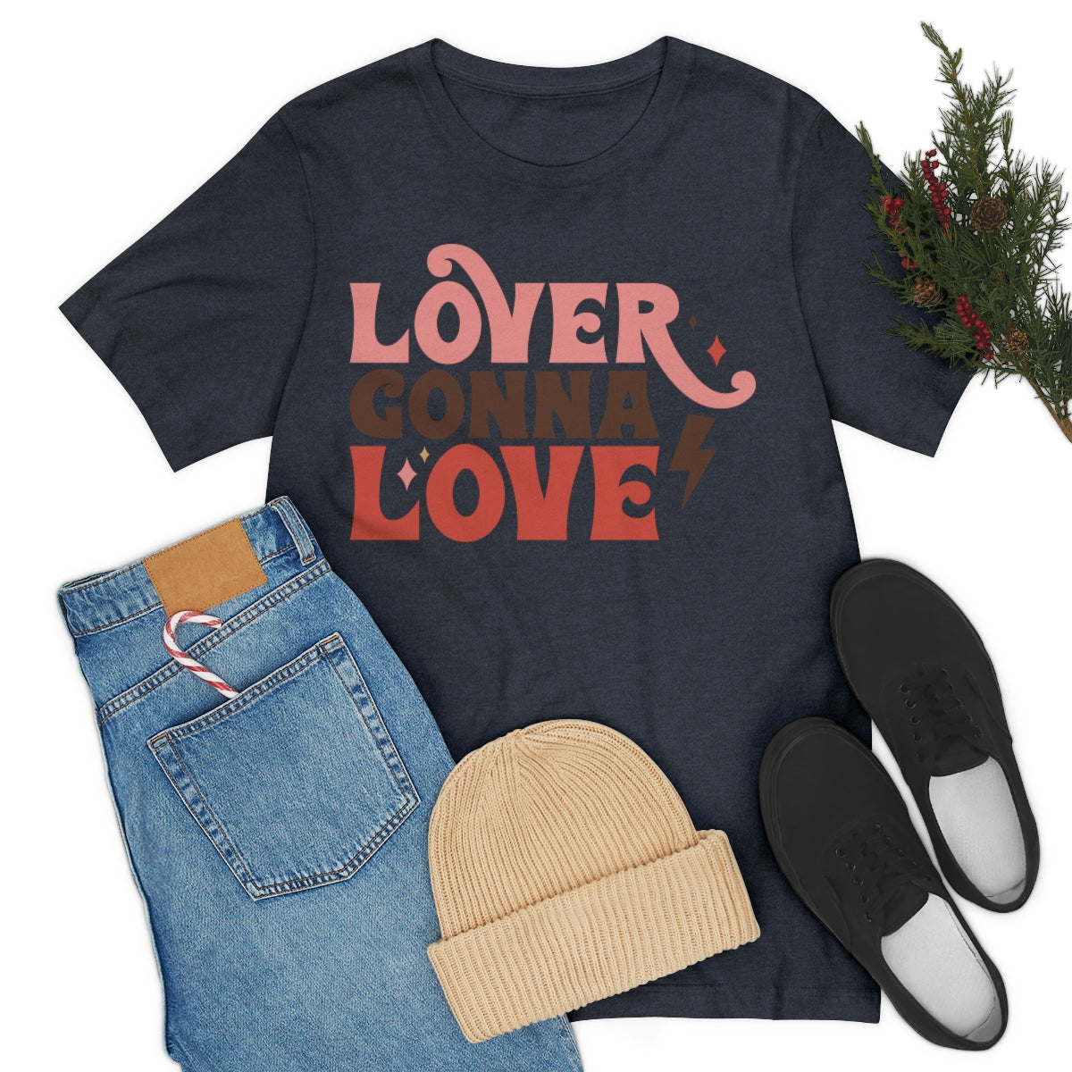 Valentine's T Shirt, Unisex Tee, Gifts for Valentine's, Lover Gonna Love, Retro Tee, Vintage T-Shirt, Tee, T-shirt, Gift for Her