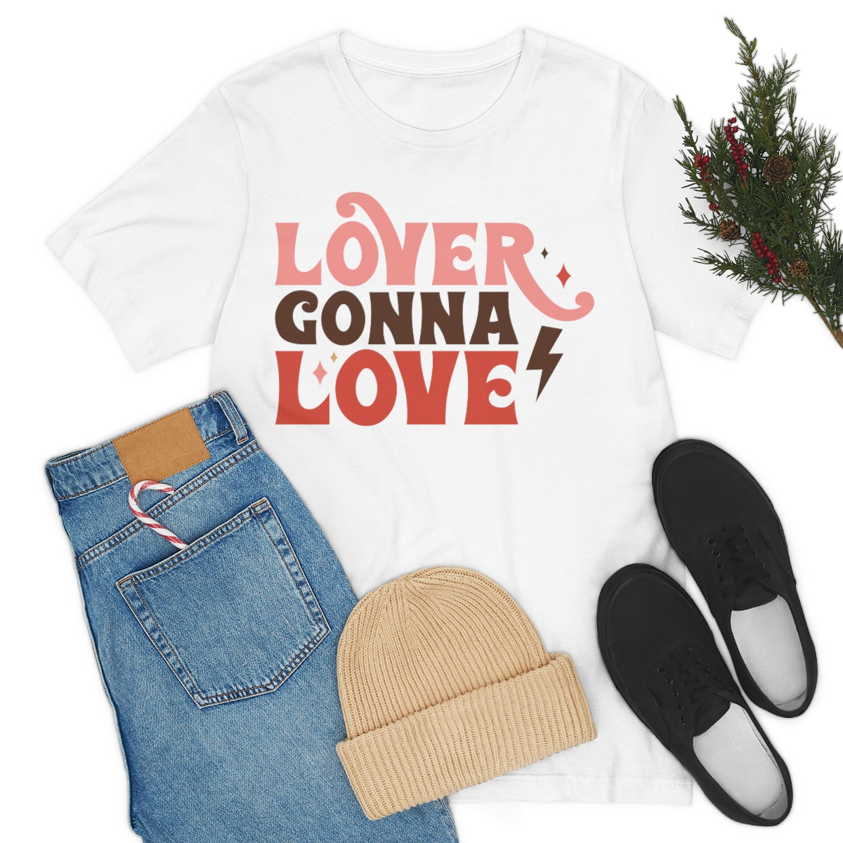Valentine's T Shirt, Unisex Tee, Gifts for Valentine's, Lover Gonna Love, Retro Tee, Vintage T-Shirt, Tee, T-shirt, Gift for Her