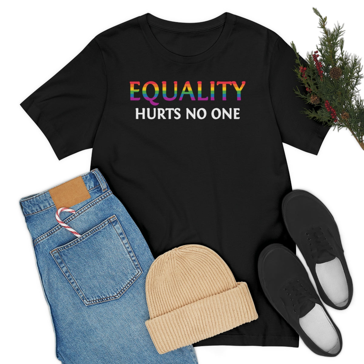 Equality T-Shirt, Pride T-Shirt, Tee for Pride, Pride Love, Gay Pride, Queer Pride, Unisex, T Shirt