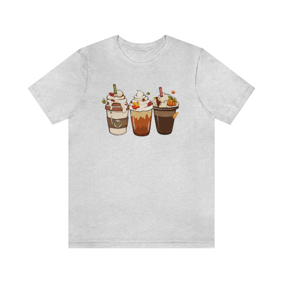 Fall Coffee Lover Unisex Jersey Short Sleeve Tee