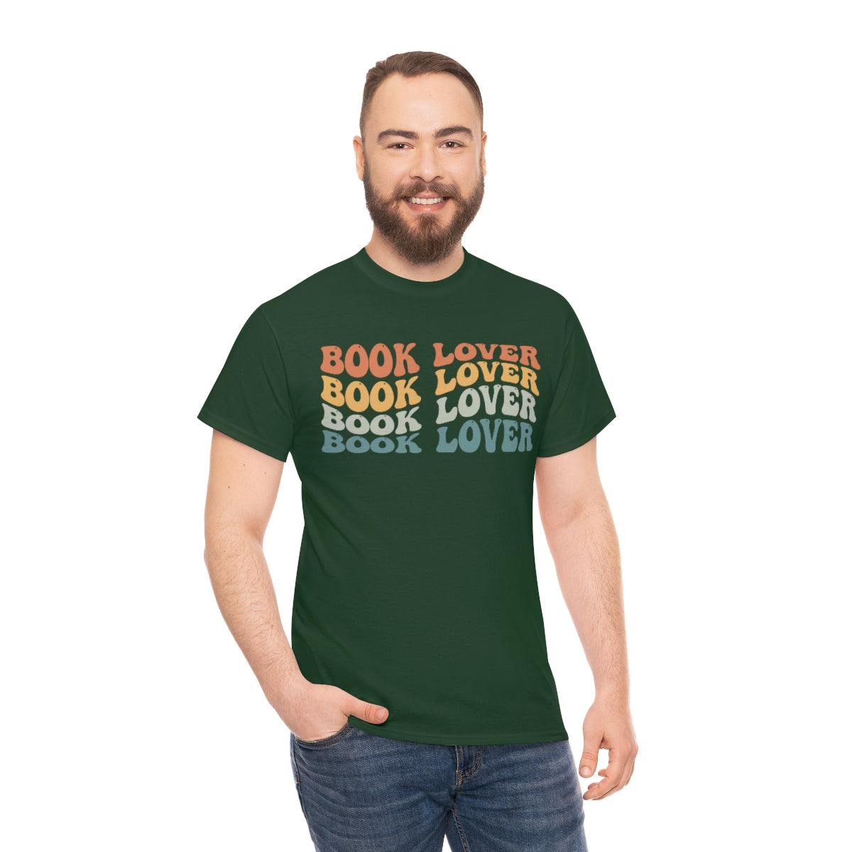 Book Lover Unisex Heavy Cotton Tee Gift Idea