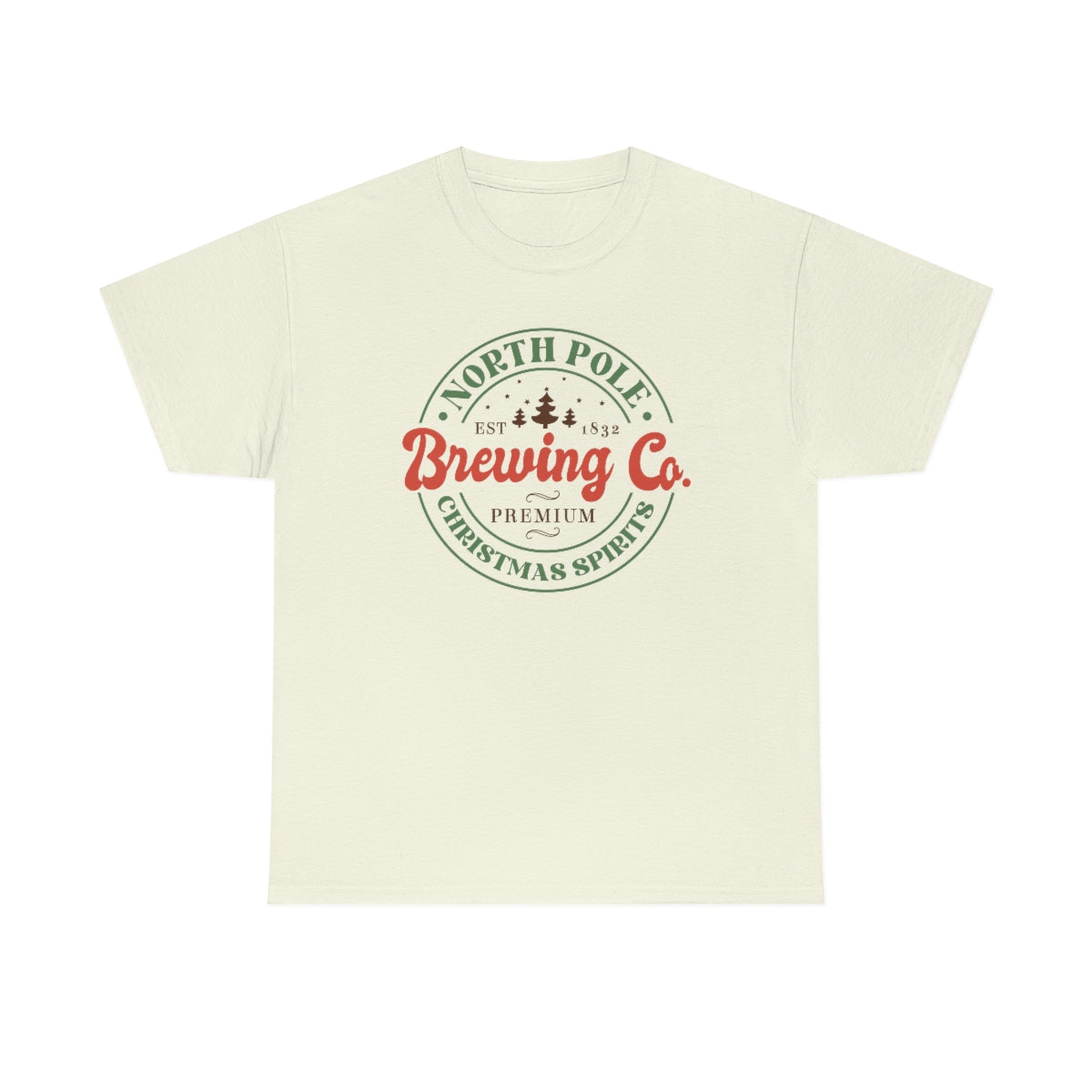 North Pole Brewing, Christmas Tee, X-mas TShirt, Unisex, Holiday Tee, Gift for Her, Gift for Him, Cute Shirt, Christmas, Holiday