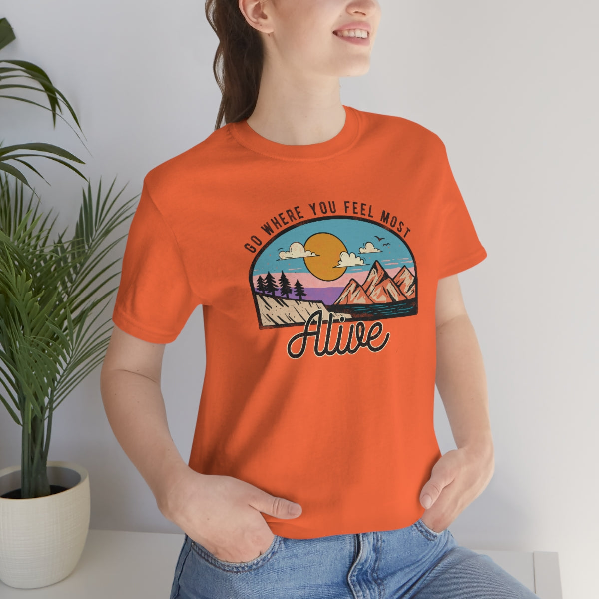 Feel Alive Unisex Jersey Short Sleeve Tee