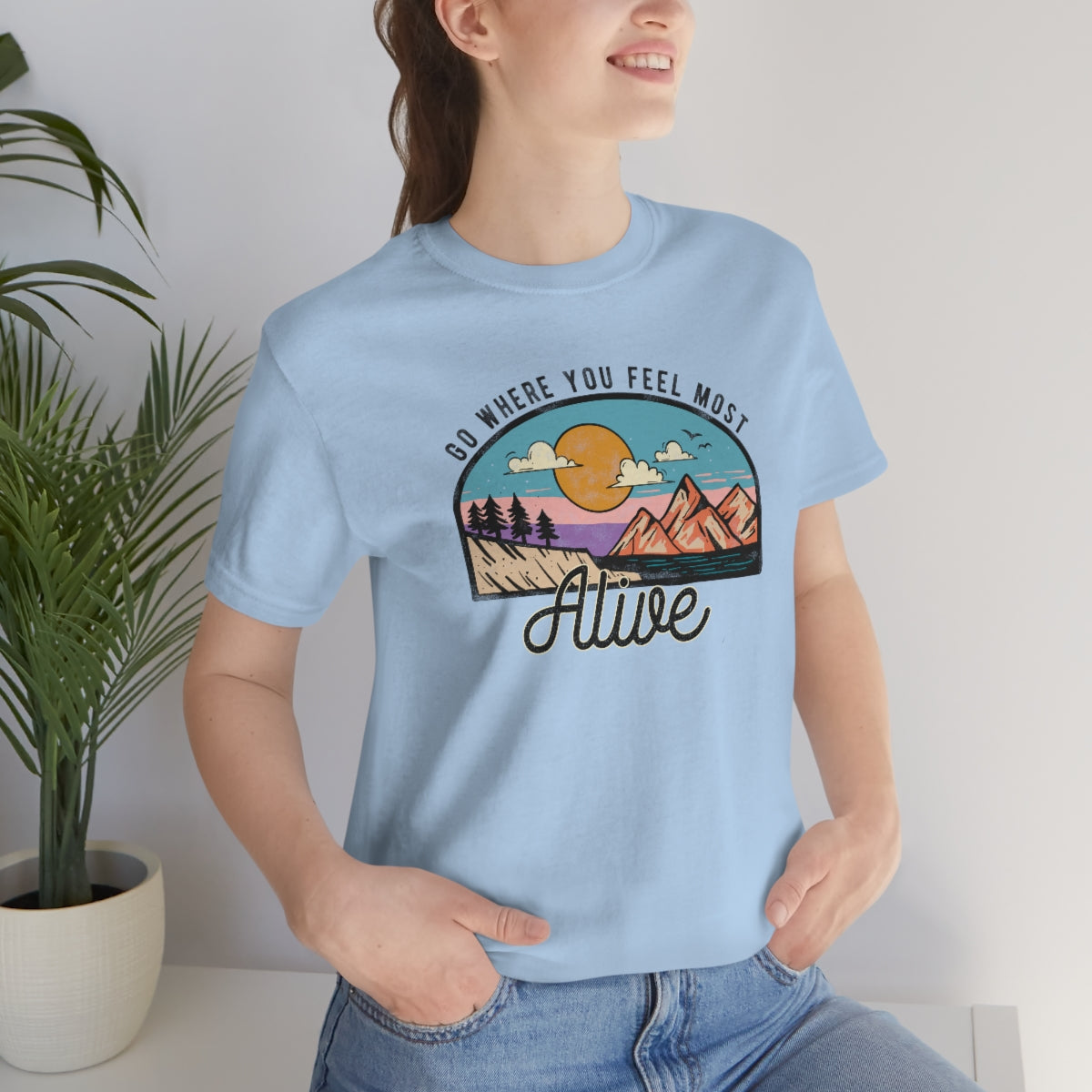 Feel Alive Unisex Jersey Short Sleeve Tee