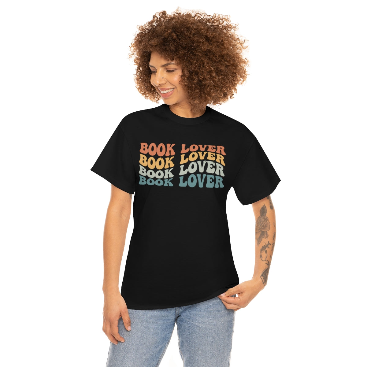 Book Lover Unisex Heavy Cotton Tee Gift Idea
