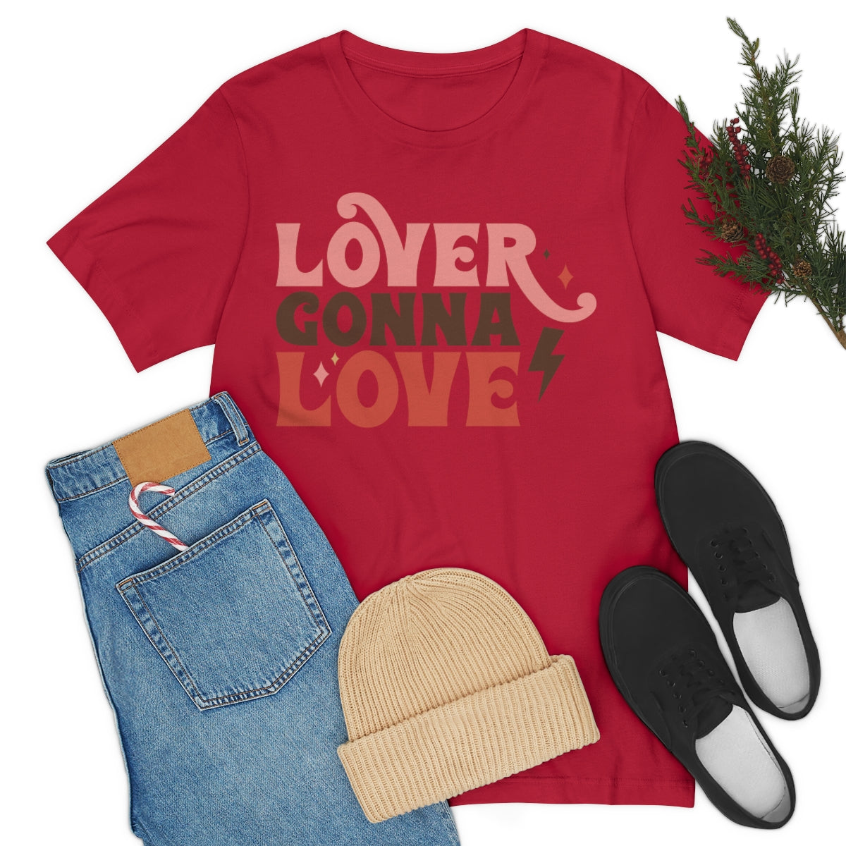 Valentine's T Shirt, Unisex Tee, Gifts for Valentine's, Lover Gonna Love, Retro Tee, Vintage T-Shirt, Tee, T-shirt, Gift for Her