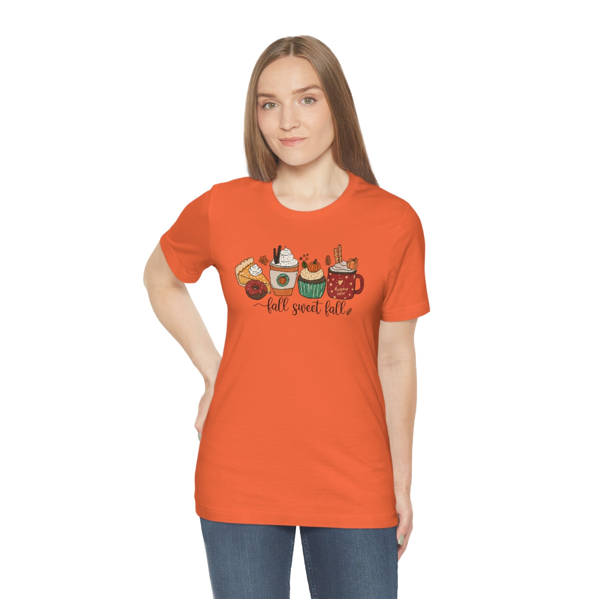 Fall Sweet Fall Coffee Lover Unisex Jersey Short Sleeve Tee
