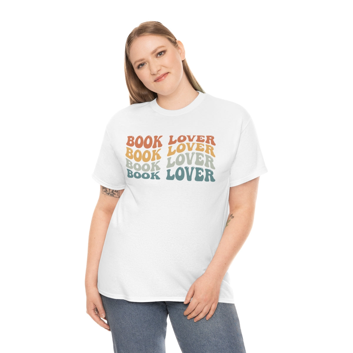 Book Lover Unisex Heavy Cotton Tee Gift Idea