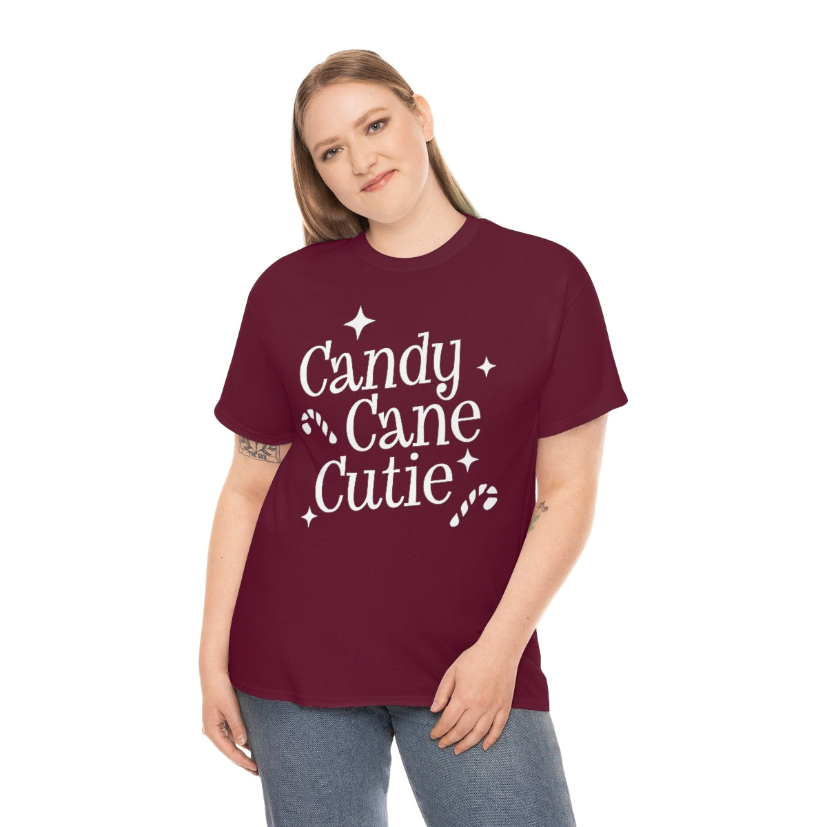 Candy Cane Cutie T Shirt, Candy Cane Shirt, Christmas Shirt, Christmas Tee, Gifts for Women, Christmas Gifts for Women