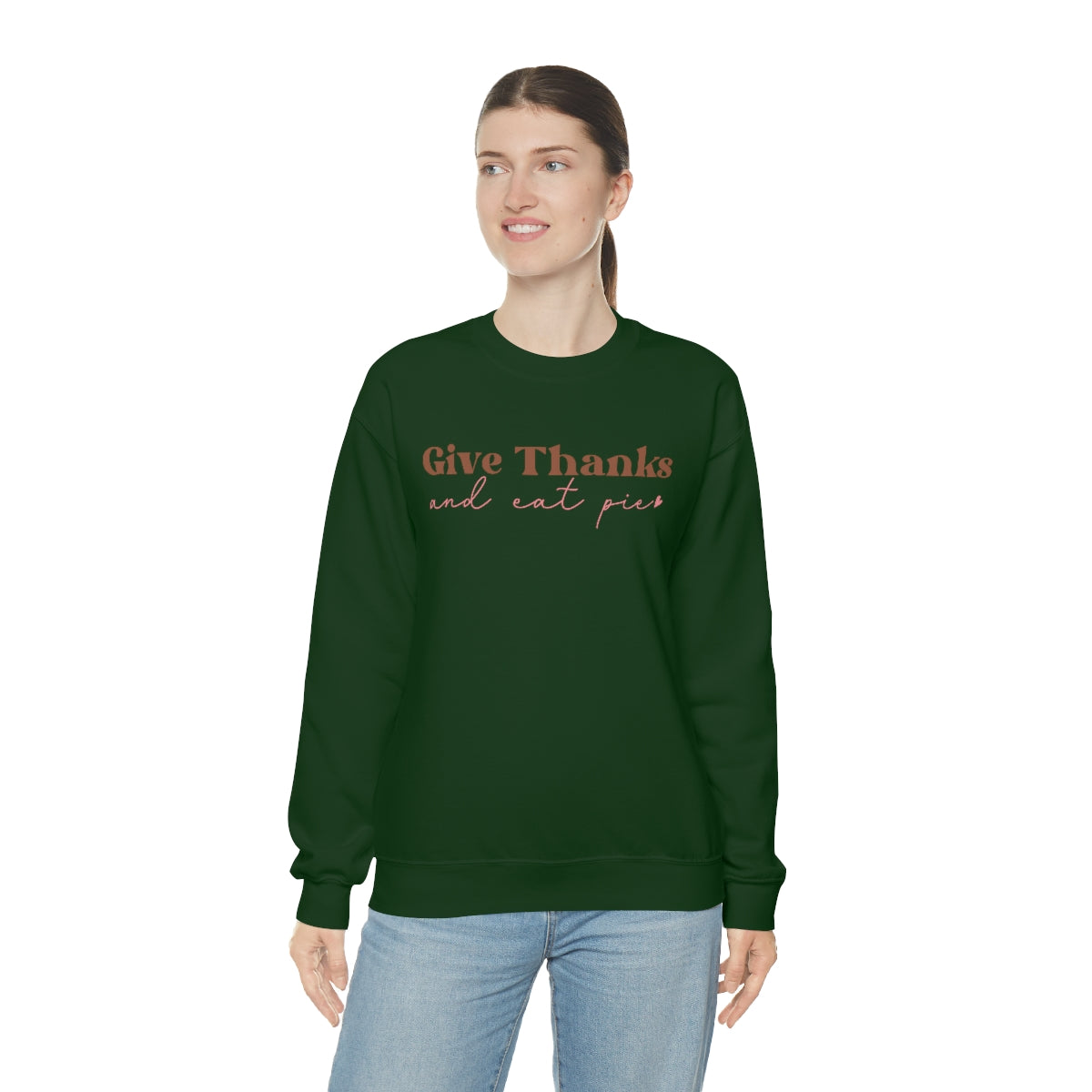 Give Thanks, Women's Sweatshirt, Thanksgiving Gifts, Gifts for Women, Give Thanks Sweatshirt, Thanksgiving Shirt