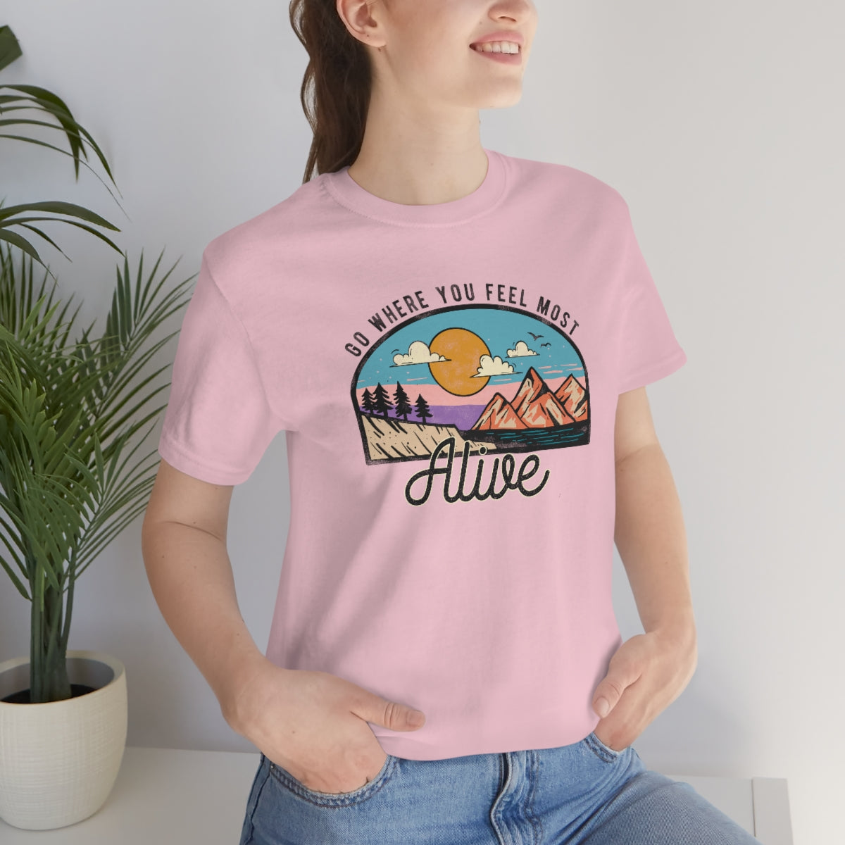Feel Alive Unisex Jersey Short Sleeve Tee
