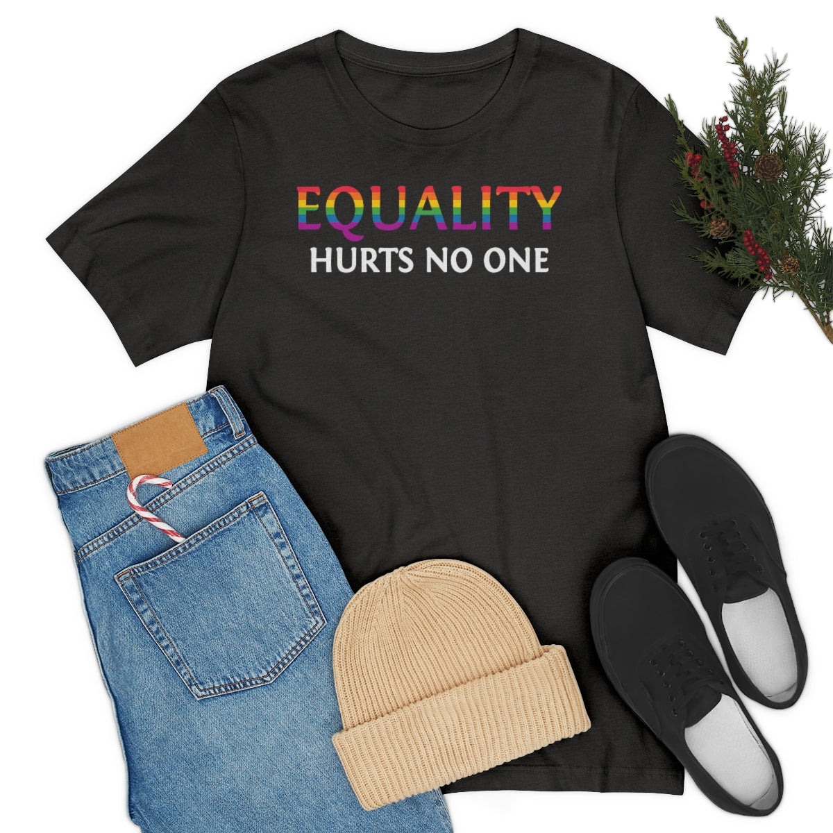 Equality T-Shirt, Pride T-Shirt, Tee for Pride, Pride Love, Gay Pride, Queer Pride, Unisex, T Shirt