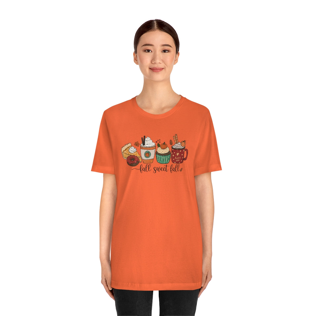 Fall Sweet Fall Coffee Lover Unisex Jersey Short Sleeve Tee