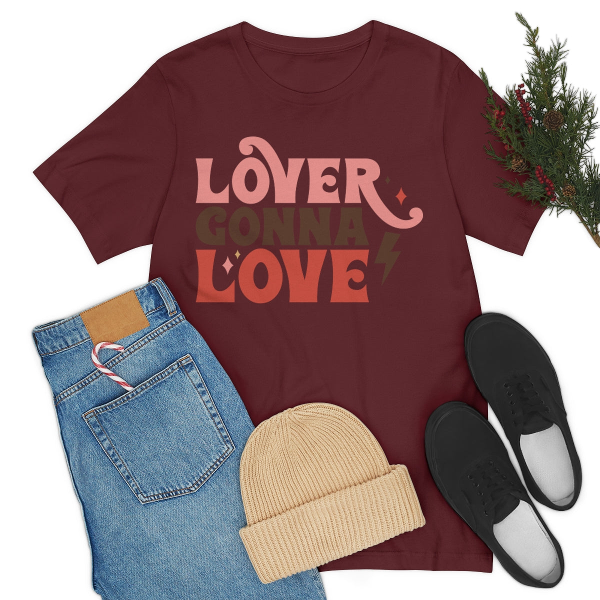 Valentine's T Shirt, Unisex Tee, Gifts for Valentine's, Lover Gonna Love, Retro Tee, Vintage T-Shirt, Tee, T-shirt, Gift for Her