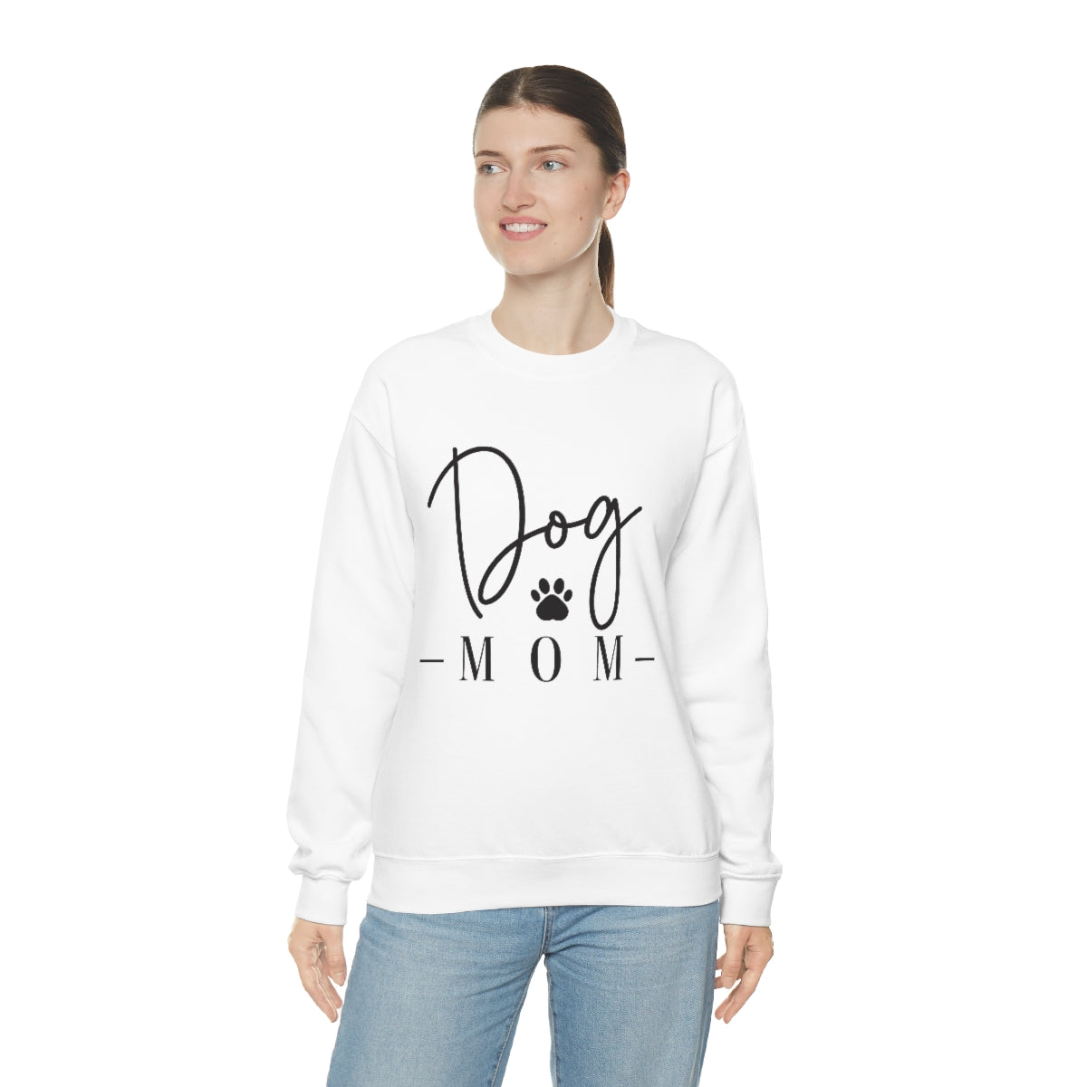 Dog Mom Sweatshirt, Women's Adult Sweatshirt, Dog Mom Shirt, Dog Mom Gift, Dog Mom Shirt for Women, Unisex