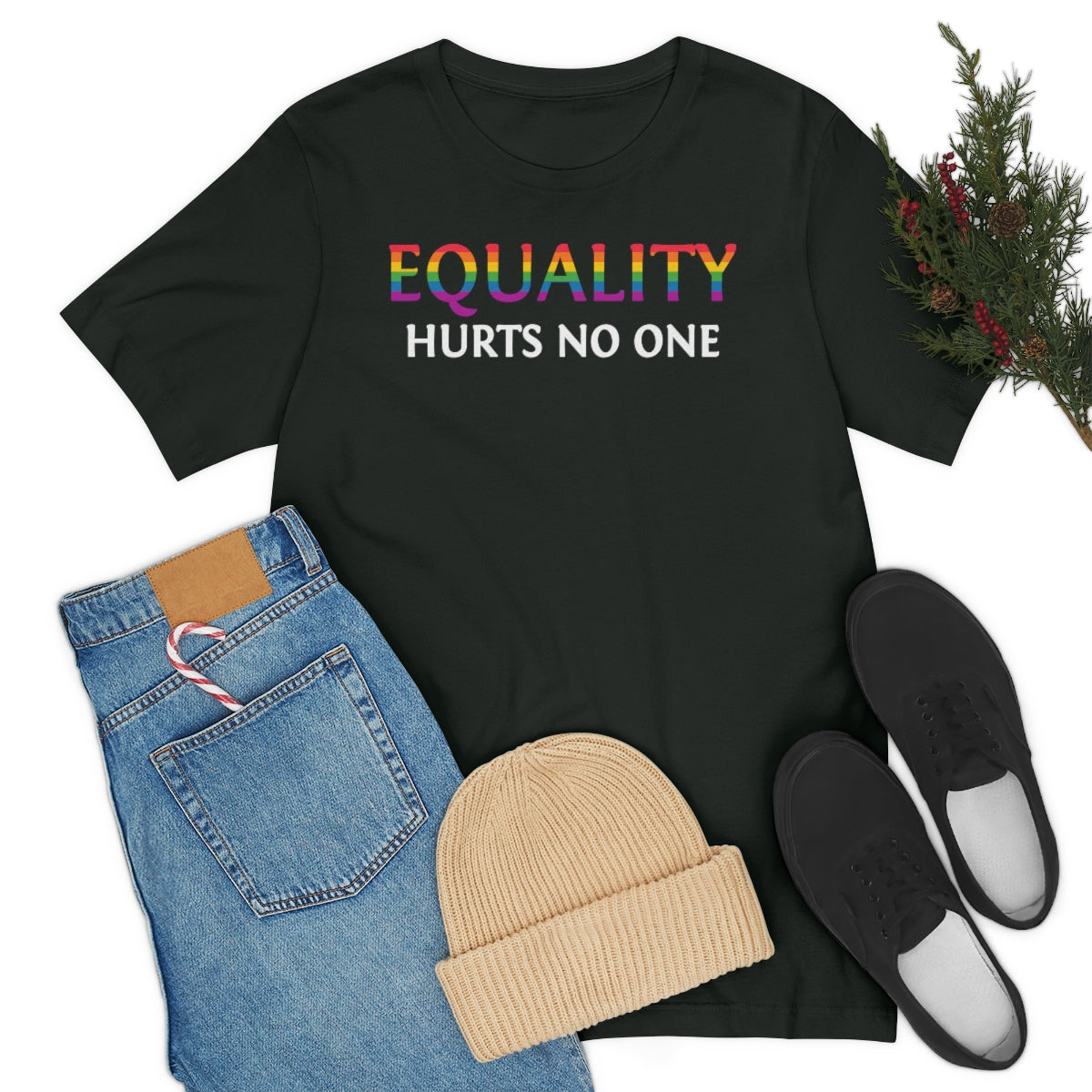 Equality T-Shirt, Pride T-Shirt, Tee for Pride, Pride Love, Gay Pride, Queer Pride, Unisex, T Shirt