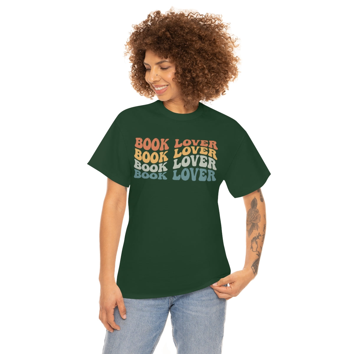 Book Lover Unisex Heavy Cotton Tee Gift Idea