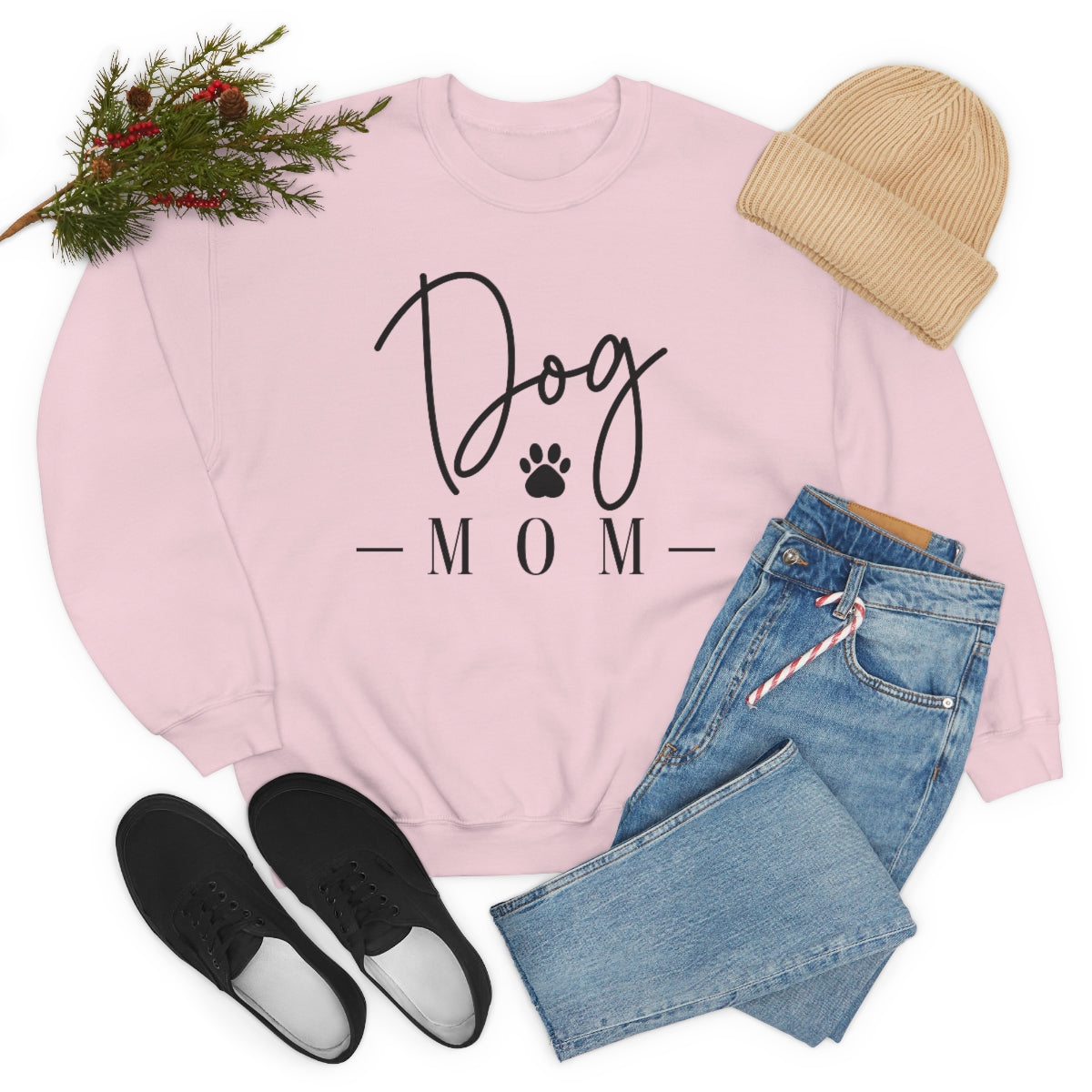 Dog Mom Sweatshirt, Women's Adult Sweatshirt, Dog Mom Shirt, Dog Mom Gift, Dog Mom Shirt for Women, Unisex