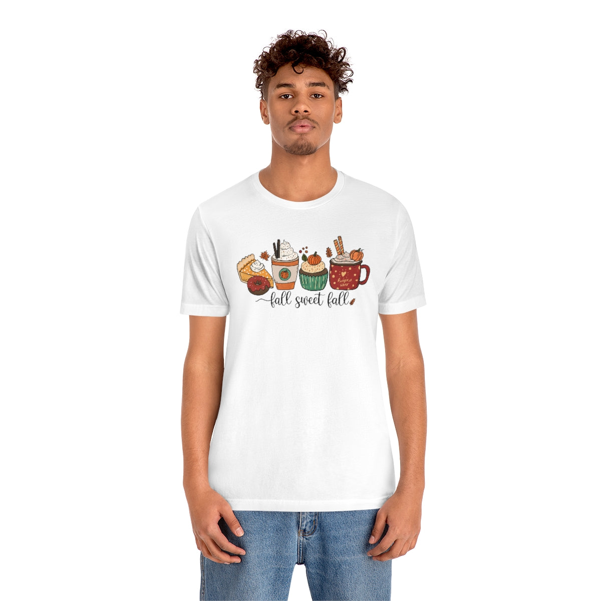 Fall Sweet Fall Coffee Lover Unisex Jersey Short Sleeve Tee