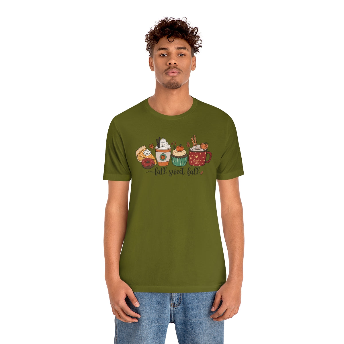 Fall Sweet Fall Coffee Lover Unisex Jersey Short Sleeve Tee
