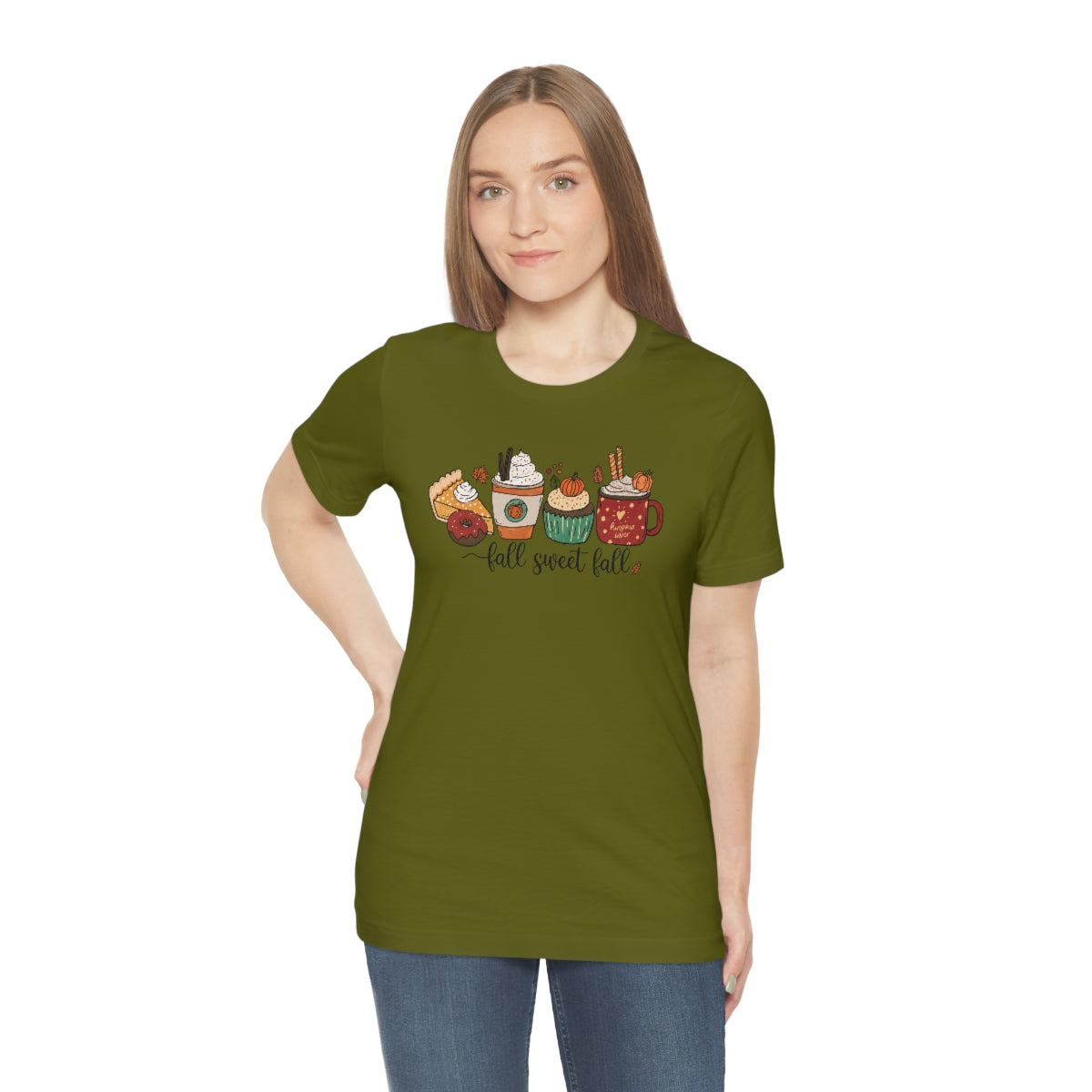 Fall Sweet Fall Coffee Lover Unisex Jersey Short Sleeve Tee