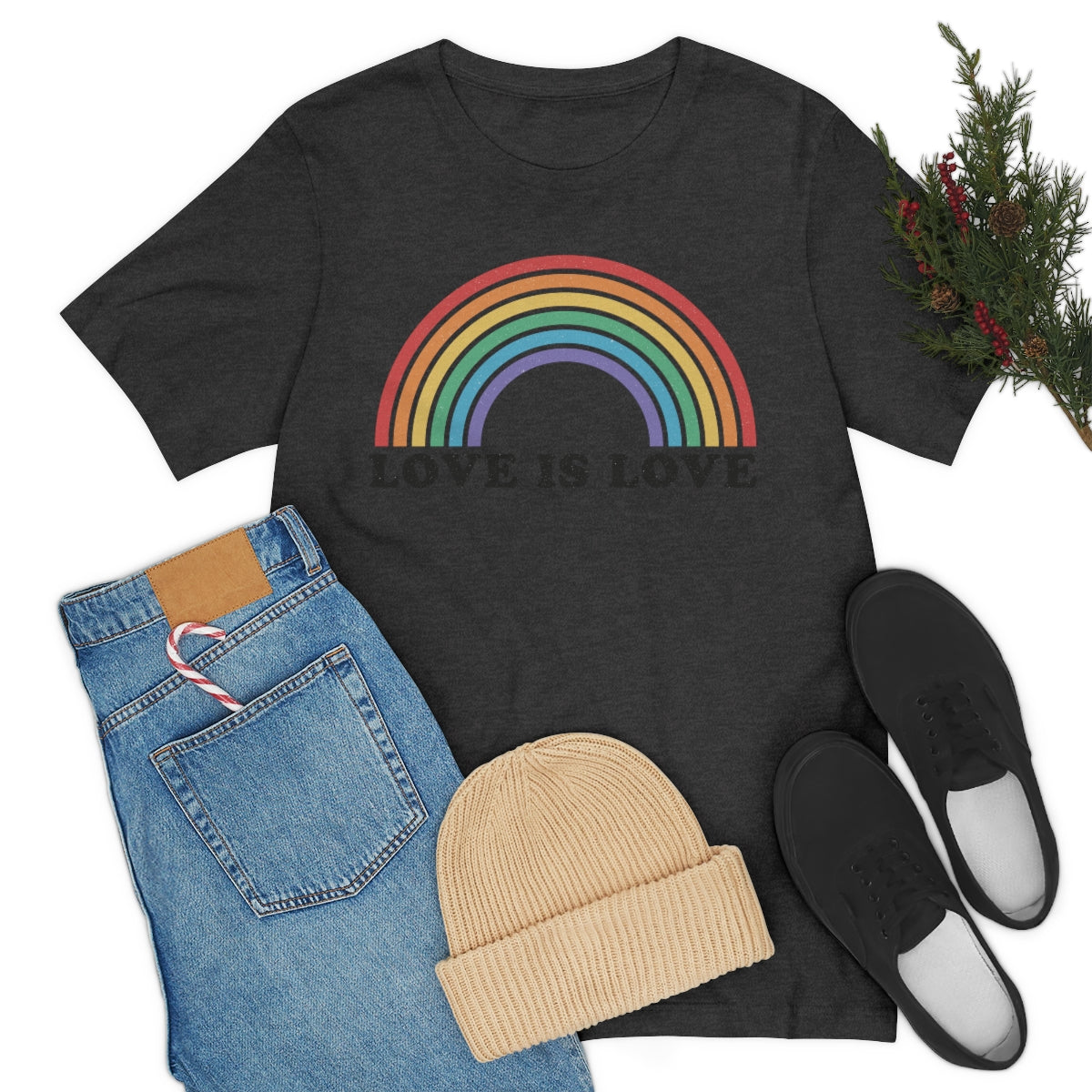 Love is Love, Pride T-Shirt, Trendy Tee, Gay Pride, Pride Tee, Pride, Gay, Love Tee, Gift for them, Gift for Her, Gift for Him