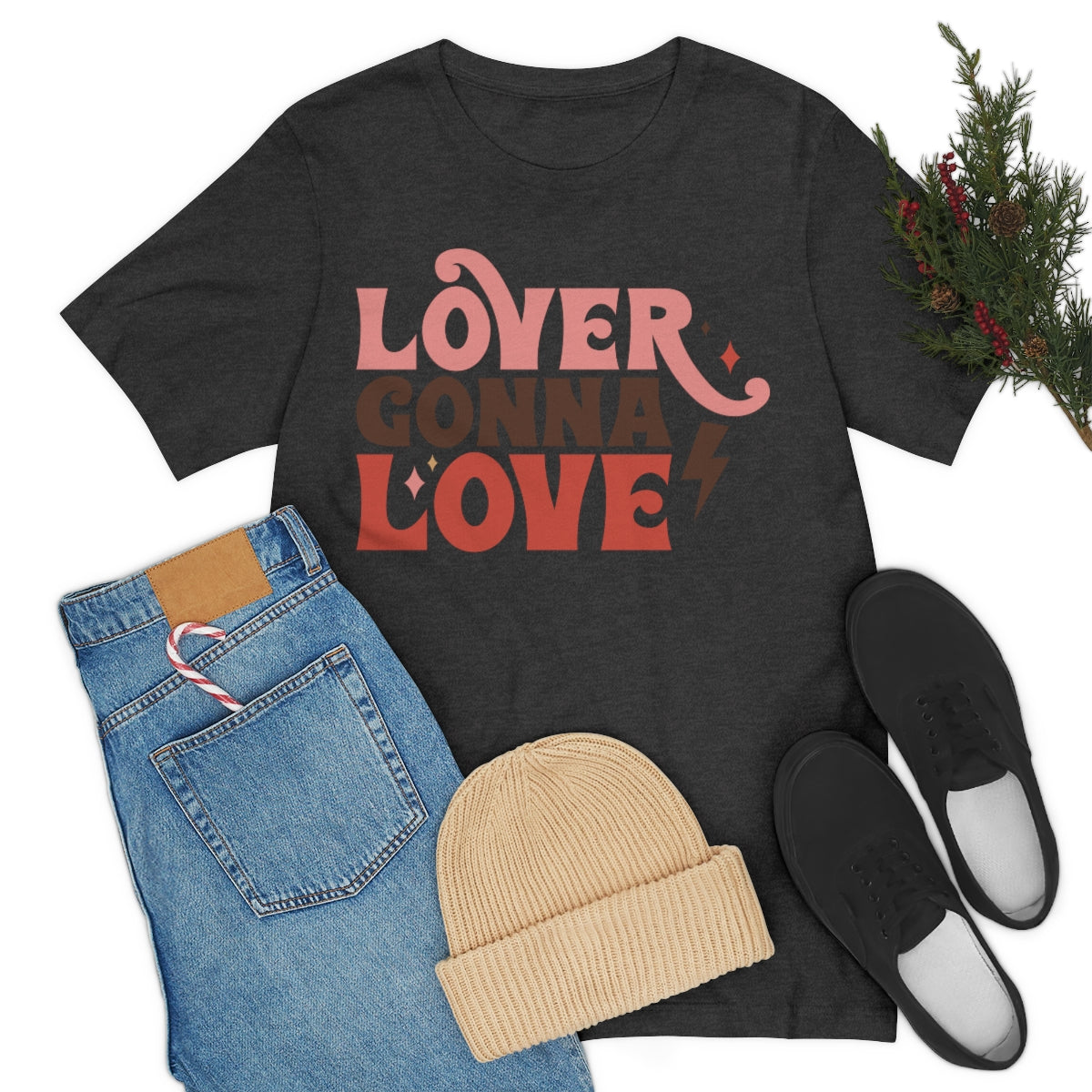 Valentine's T Shirt, Unisex Tee, Gifts for Valentine's, Lover Gonna Love, Retro Tee, Vintage T-Shirt, Tee, T-shirt, Gift for Her