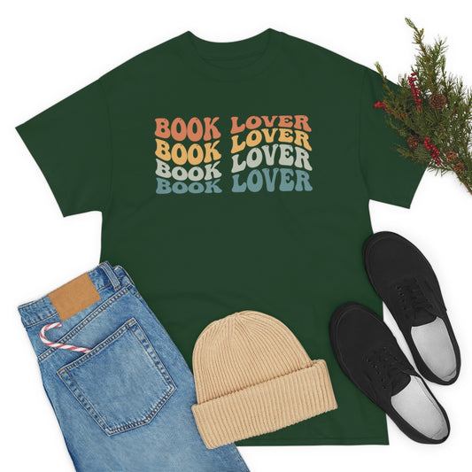 Book Lover Unisex Heavy Cotton Tee Gift Idea