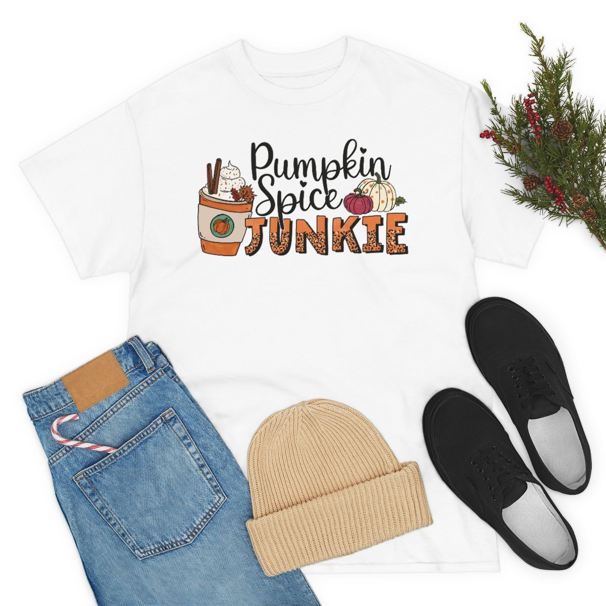 Pumpkin Spice Unisex Heavy Cotton Tee