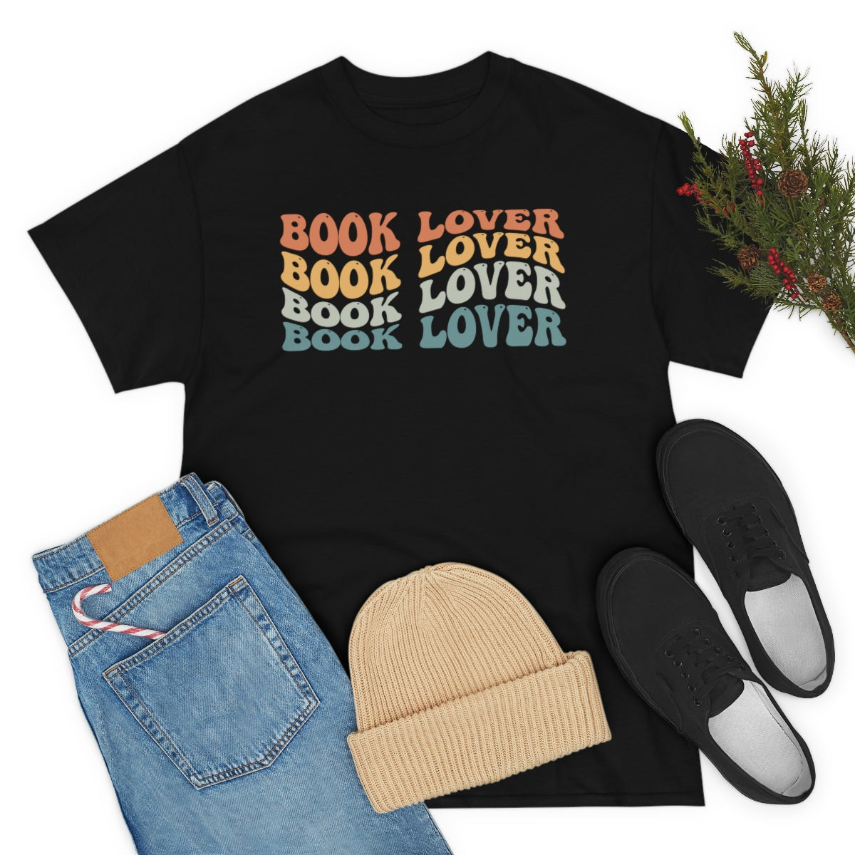 Book Lover Unisex Heavy Cotton Tee Gift Idea