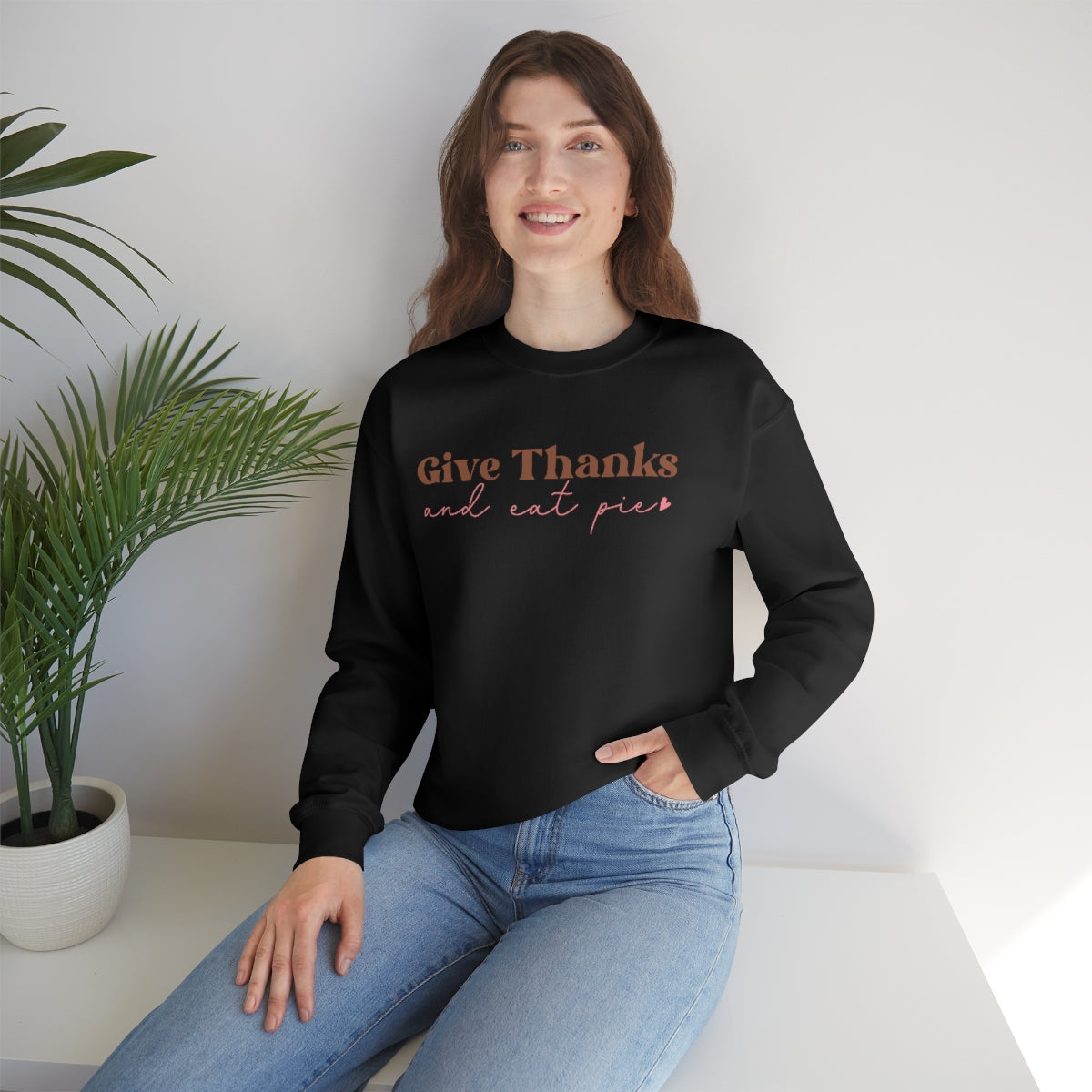 Give Thanks, Women's Sweatshirt, Thanksgiving Gifts, Gifts for Women, Give Thanks Sweatshirt, Thanksgiving Shirt