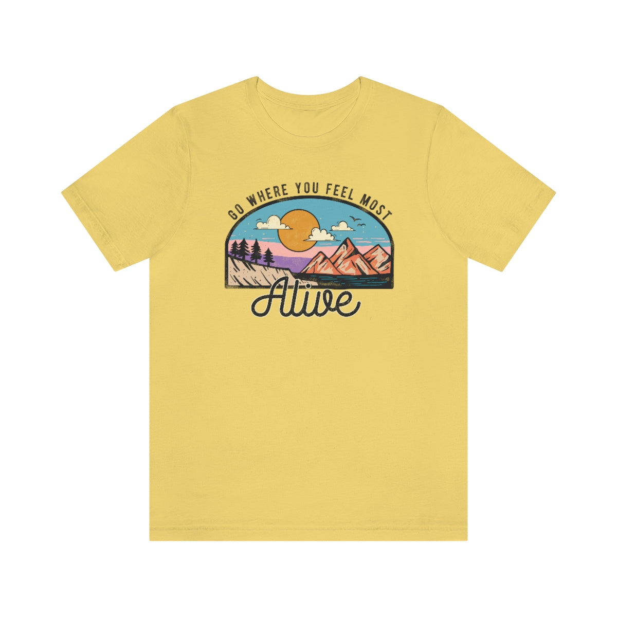 Feel Alive Unisex Jersey Short Sleeve Tee