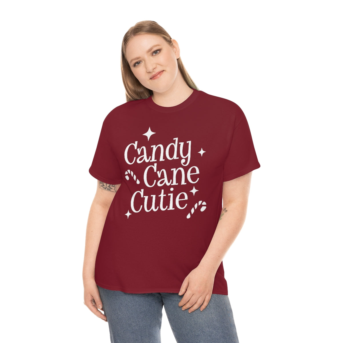 Candy Cane Cutie T Shirt, Candy Cane Shirt, Christmas Shirt, Christmas Tee, Gifts for Women, Christmas Gifts for Women
