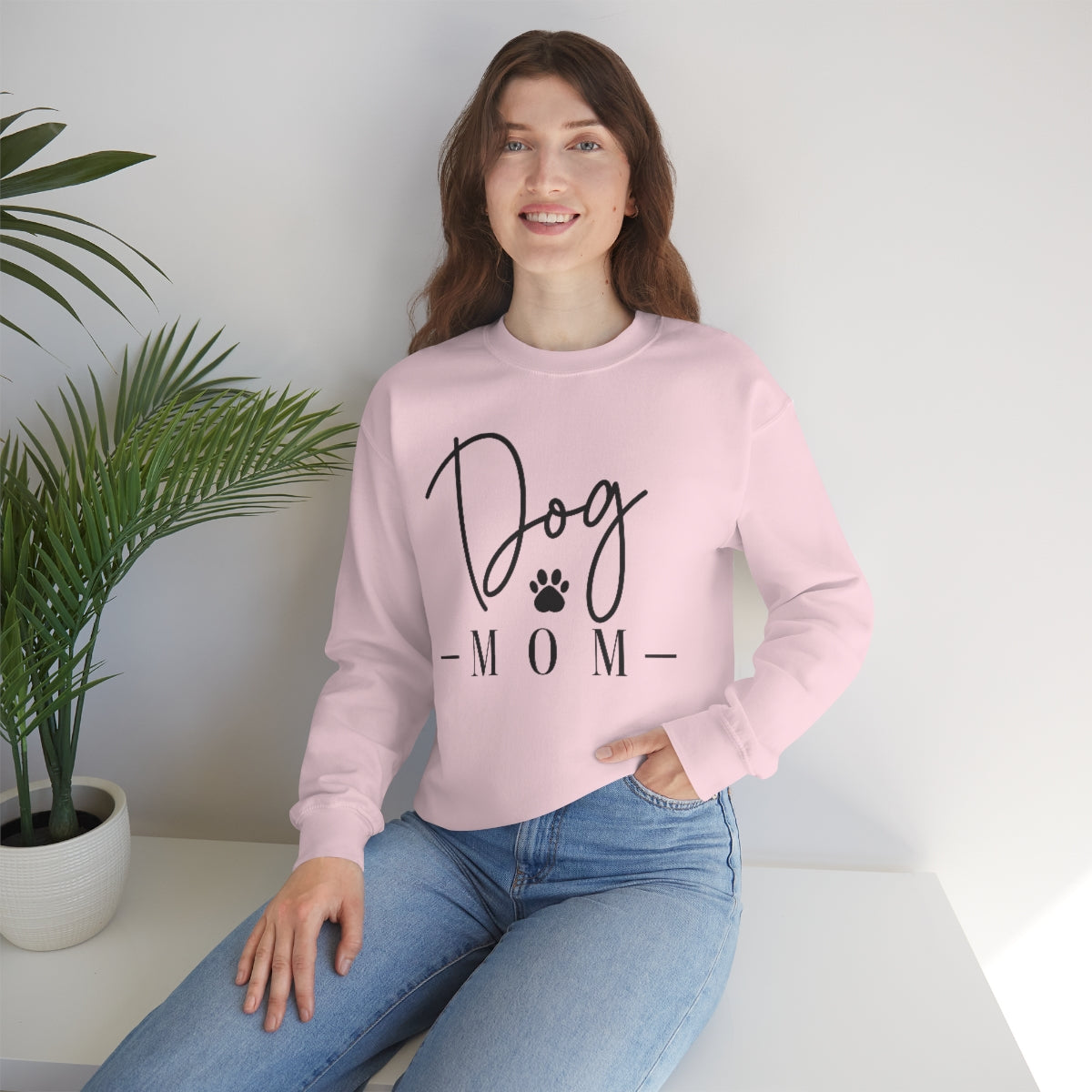 Dog Mom Sweatshirt, Women's Adult Sweatshirt, Dog Mom Shirt, Dog Mom Gift, Dog Mom Shirt for Women, Unisex