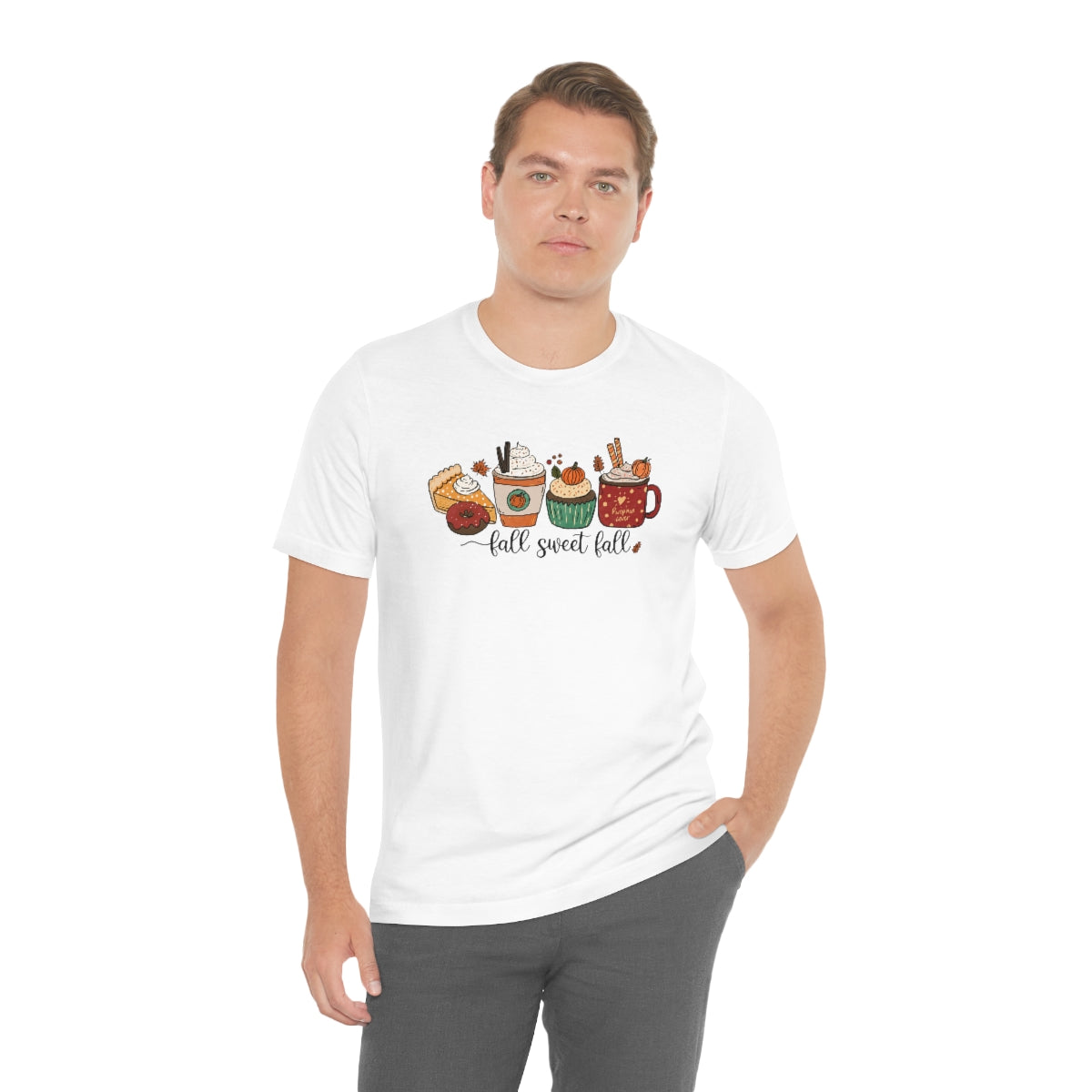 Fall Sweet Fall Coffee Lover Unisex Jersey Short Sleeve Tee
