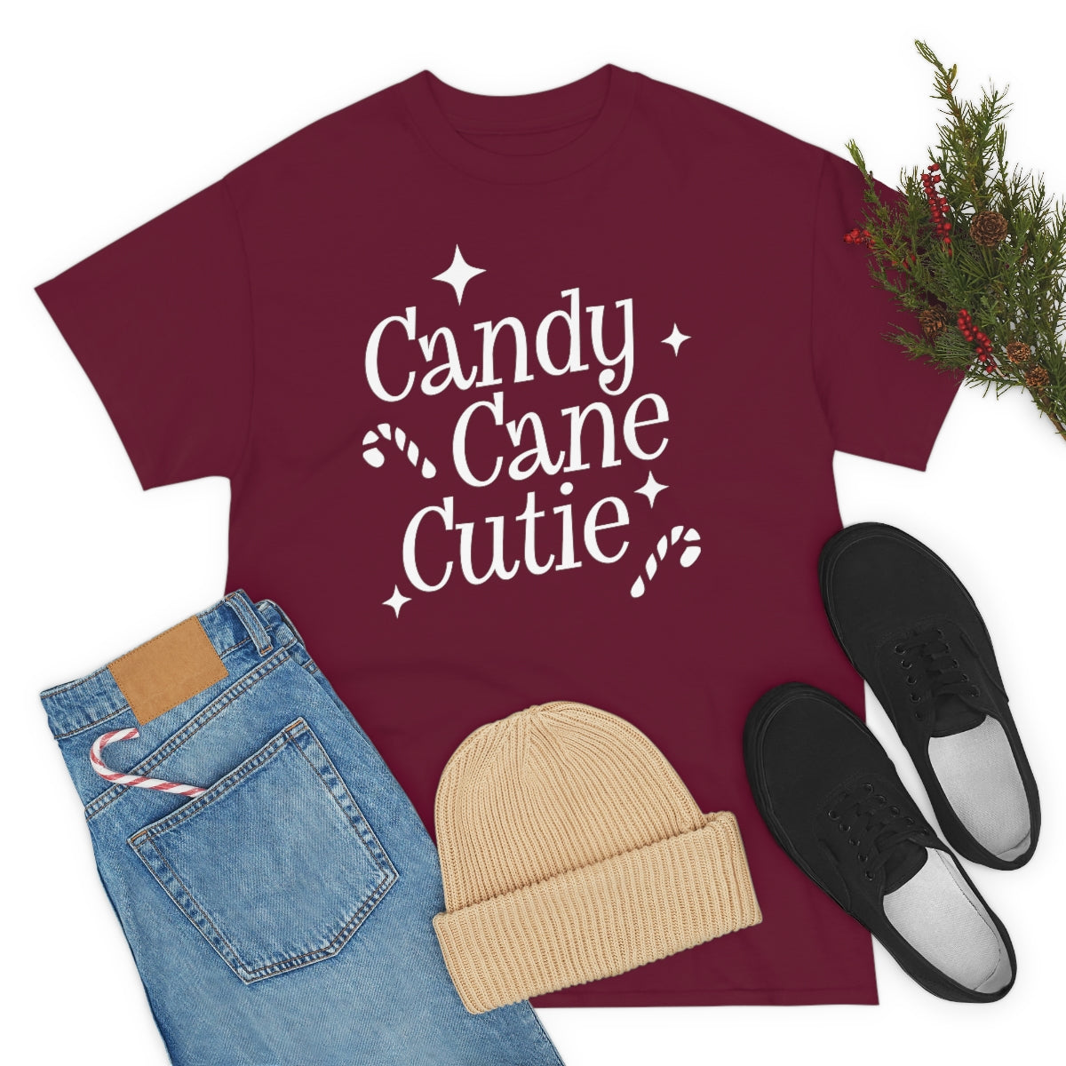 Candy Cane Cutie T Shirt, Candy Cane Shirt, Christmas Shirt, Christmas Tee, Gifts for Women, Christmas Gifts for Women