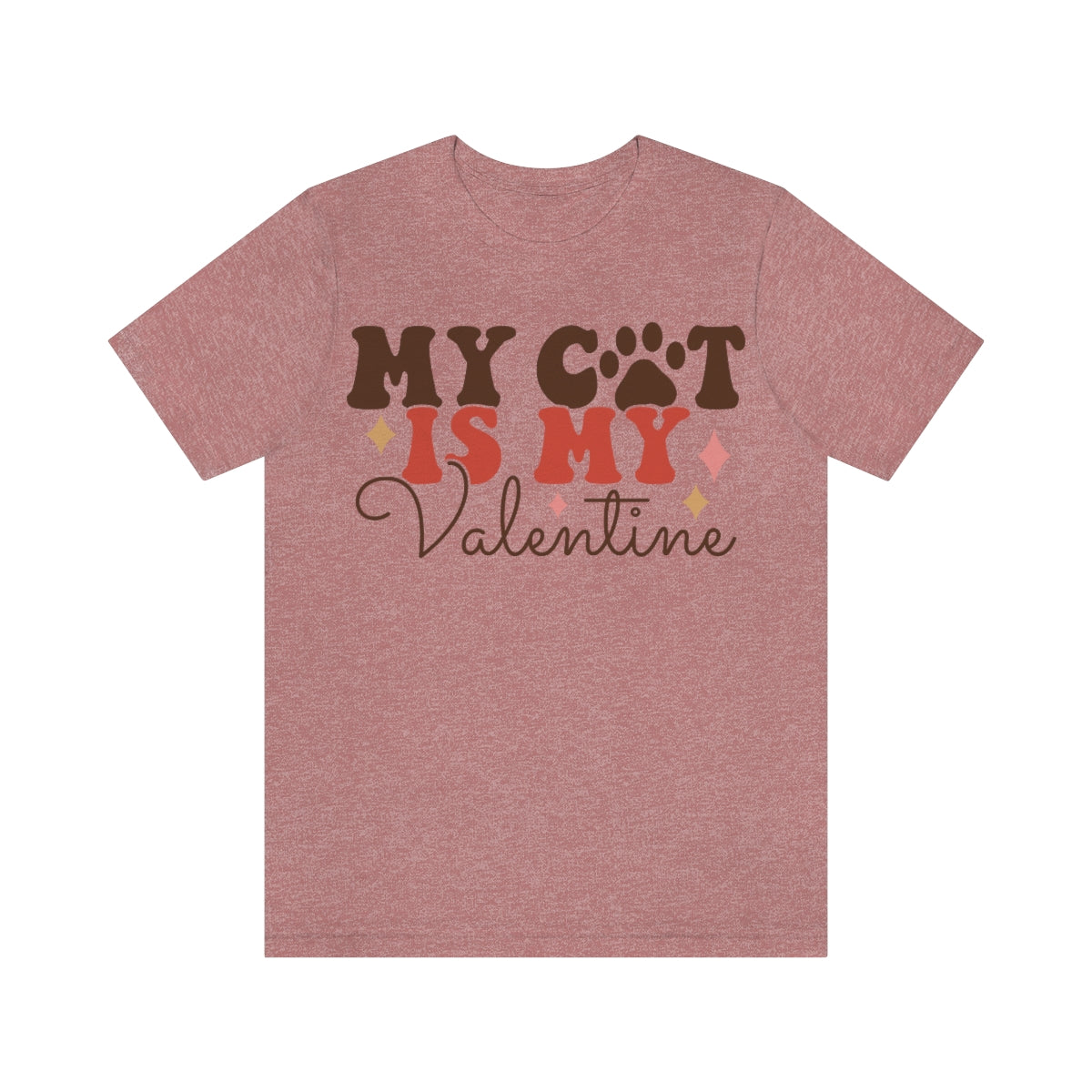 Valentine's T-Shirt, Cat Parent Shirt, Cat Lover, Cat, Kitten, Tee for Cat Moms, Gifts for Her, Gifts for Him, Cat Dad