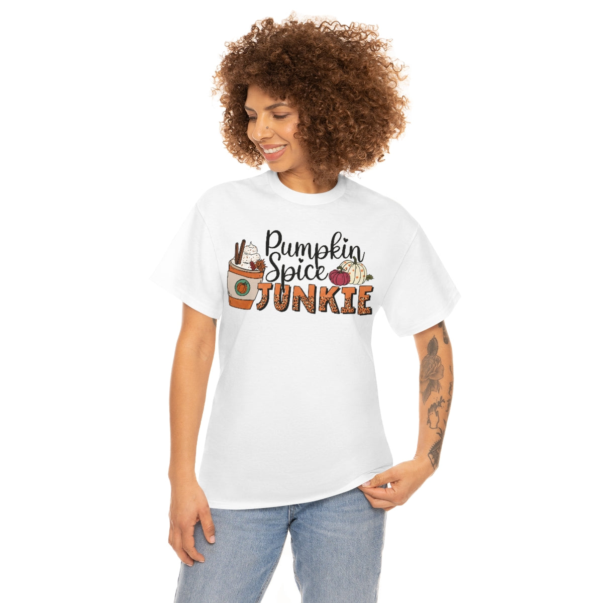 Pumpkin Spice Unisex Heavy Cotton Tee