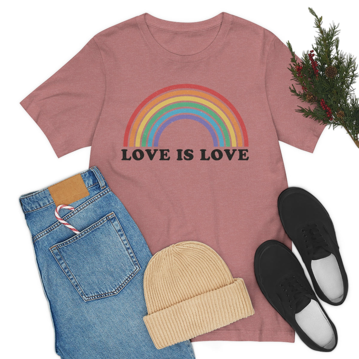 Love is Love, Pride T-Shirt, Trendy Tee, Gay Pride, Pride Tee, Pride, Gay, Love Tee, Gift for them, Gift for Her, Gift for Him