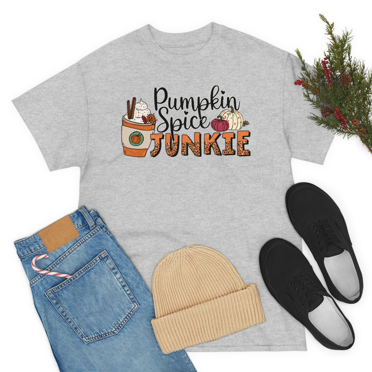 Pumpkin Spice Unisex Heavy Cotton Tee